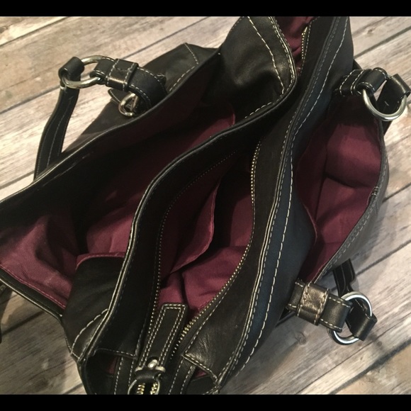 Coach purse black leather - Picture 7 of 8